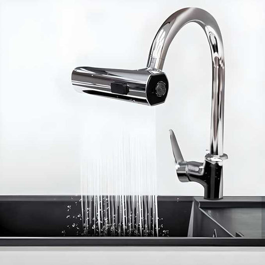 3 in 1 Waterfall Touch Faucet, Extender for Kitchen Sink
