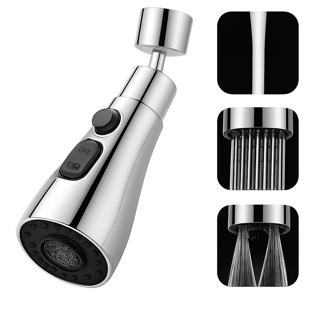 3 Modes Kitchen Sink Faucet